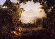 Thomas Cole The Garden of Eden painting